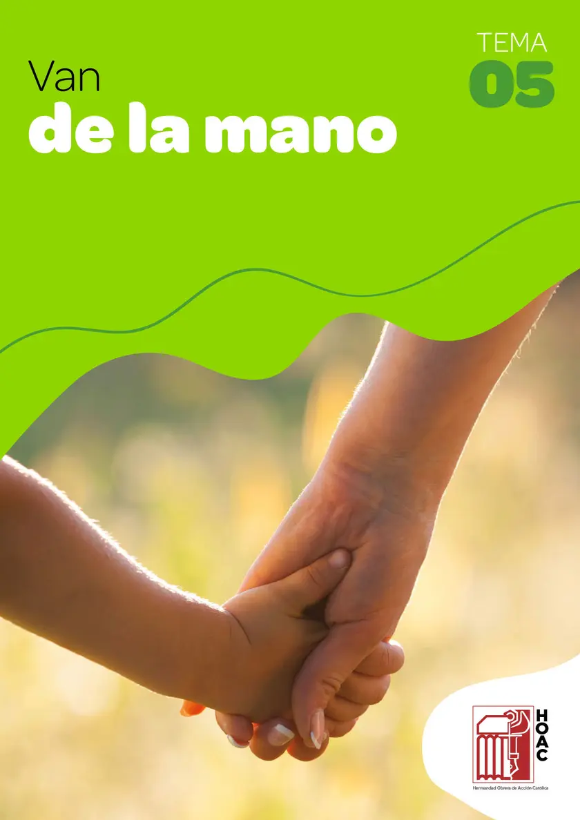 Portada de la ficha 5, Van de la mano