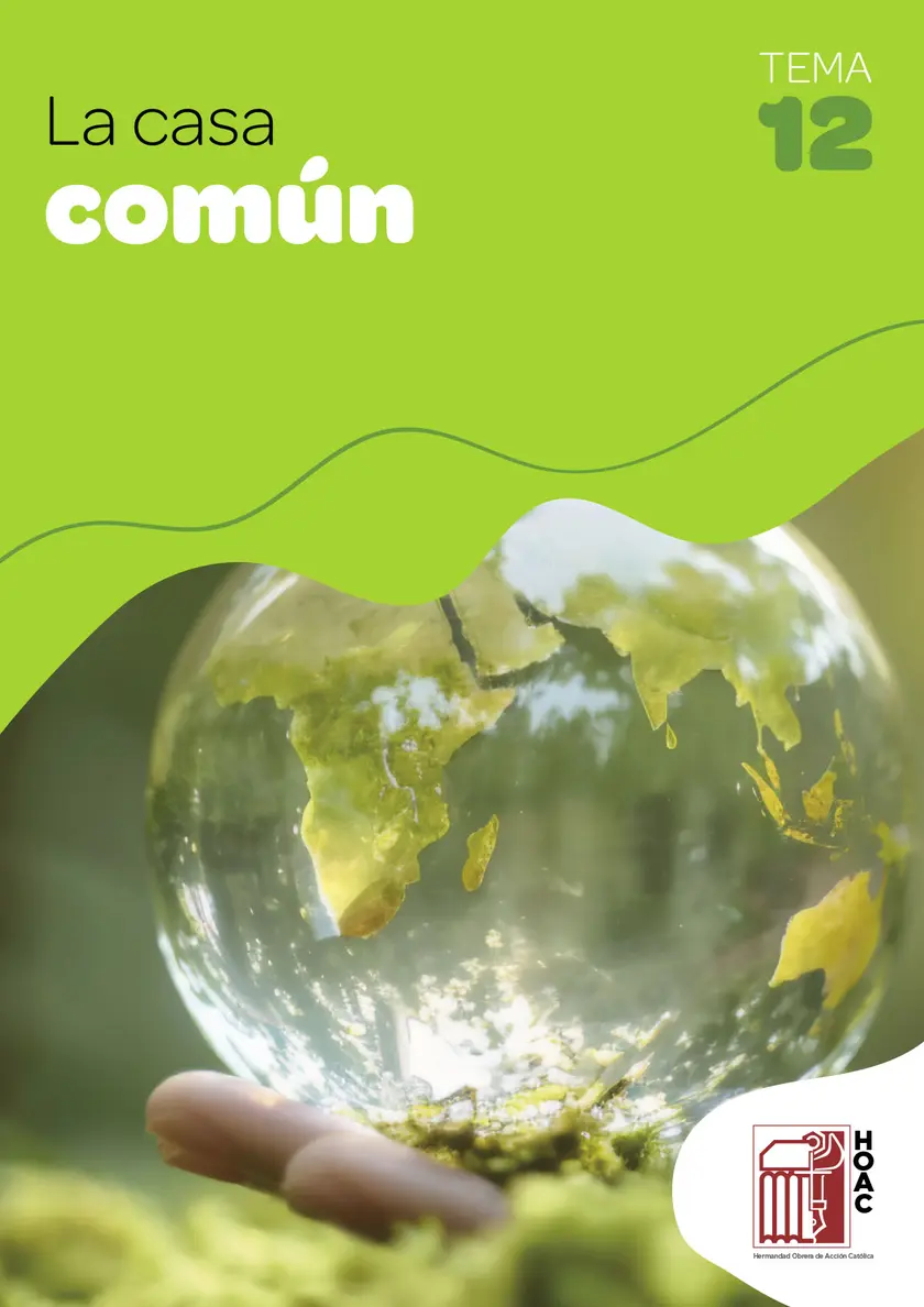 Portada de la ficha 12, La casa común
