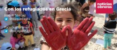 Con los refugiados en Grecia