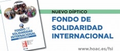 Nuevo díptico del Fondo de Solidaridad Internacional de la HOAC
