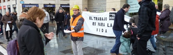 Bilbao: Por un trabajo sin víctimas