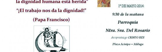 Málaga: Eucaristía del 1º de Mayo