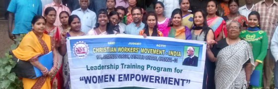 Comienza el proyecto «Empoderamiento de la mujer» en la India apoyado por el Fondo de Solidaridad Internacional de la HOAC