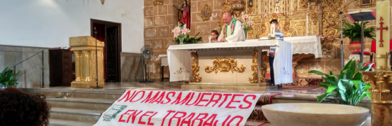 Granada: Denuncia y Eucaristía en Alfacar contra la siniestralidad laboral