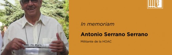 In memoriam | Antonio Serrano