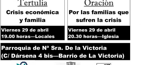Valladolid, “Por las familias que sufren la crisis”
