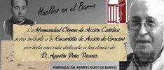 Homenaje a Agustín Peña en Burgos