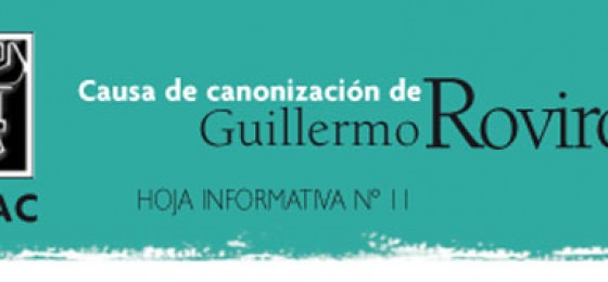 Causa de Canonización de Guillermo Rovirosa. Su vida: servir