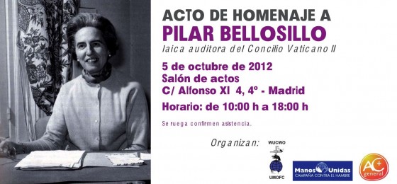 Homenaje a Pilar Bellosillo