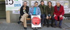 LA HOAC de Barcelona-Sant Feliu con la huelga de hambre en Telefónica