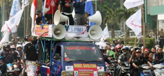 Conquistas de los trabajadores en Indonesia