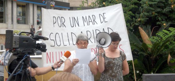 Granada: Gestos de denuncia y de solidaridad