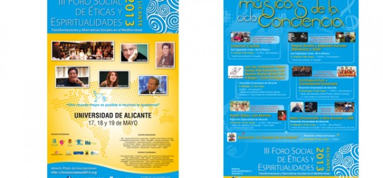Alicante: III Foro Social de Éticas y Espiritualidades