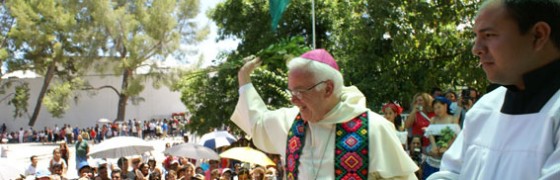 Raúl Vera, obispo de Saltillo: «El poder de la Iglesia es el del amor manifestado en el servicio»
