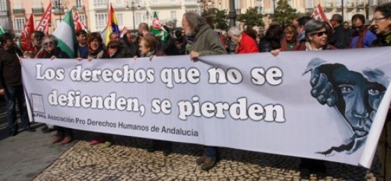 Cádiz: Vía Crucis por los Derechos Humanos