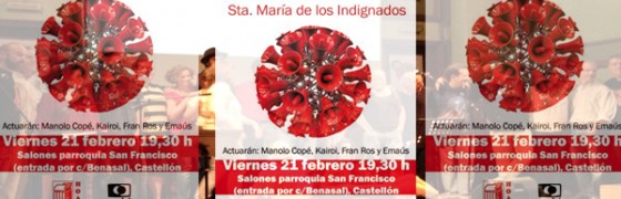 Segorbe-Castellón: Presentación de Santa María de los Indignados