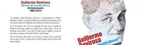 Nuevo cuaderno HOAC: Guillermo Rovirosa, “Apóstol del mundo obrero”