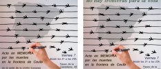 Madrid y Ceuta: Actos en memoria por las víctimas de las Fronteras