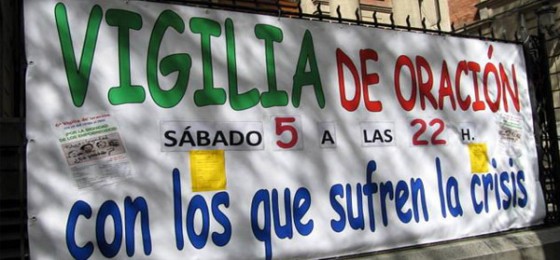 Pastoral del Trabajo de Madrid: Manifiesto de la VI Vigilia contra el paro