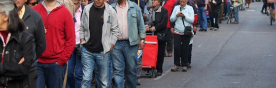 Córdoba: Los vecinos de Valdeolleros se ponen a la cola del paro