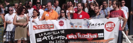 Jaén: Pastoral Obrera con los trabajadores de Atento