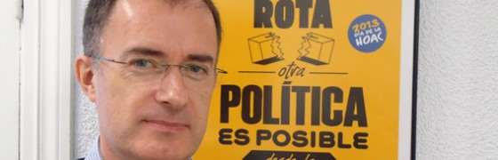 José Fernando Almazán, presidente de la HOAC: «El dinero y el beneficio individual no deben estar por encima del derecho a la vida digna»
