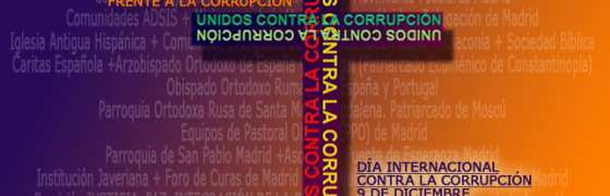 Madrid 9-D: Declaración ecuménica contra la corrupción