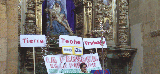 León: Solidaridad con las víctimas de una economía que mata
