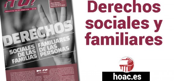 ¡Tú!: Derechos sociales de las familias, derechos familiares de las personas