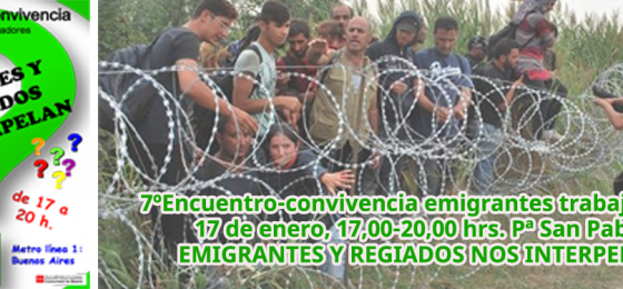 Madrid: Emigrantes y refugiados nos interpelan