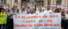 Murcia | La HOAC apoya a los activistas de la PAH y rechaza que se les aplique la «ley Mordaza»