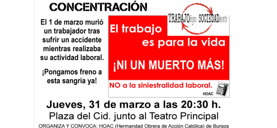 Burgos: Nueva concentración