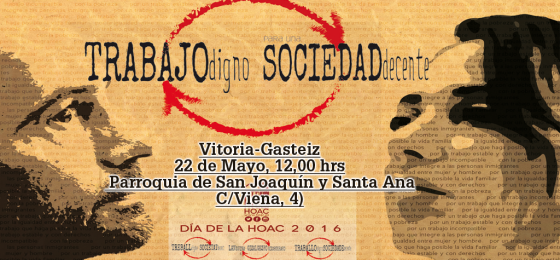 Vitoria: Día de la HOAC por el trabajo digno