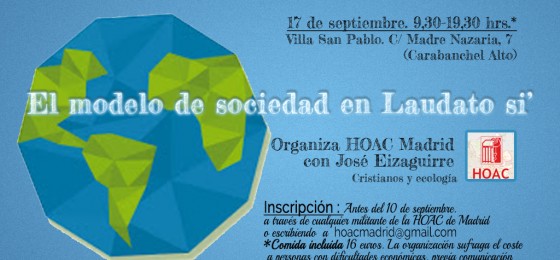 Madrid: El modelo de sociedad en Laudato si’
