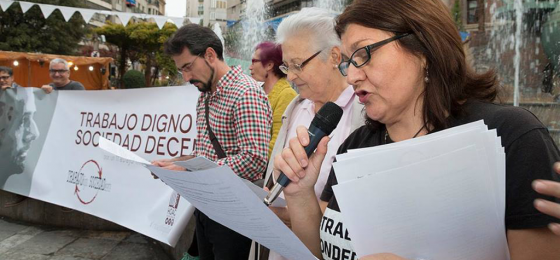 Jaén: Círculo de Silencio a favor del trabajo decente también para personas inmigrantes