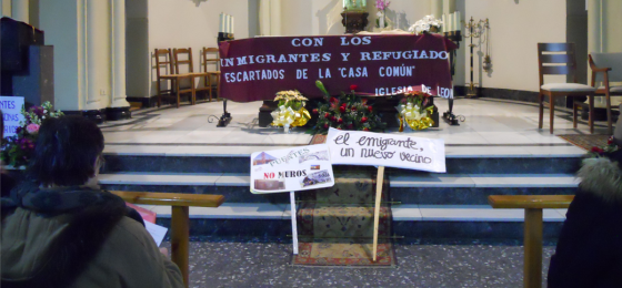 León: Oración por las persona inmigrantes