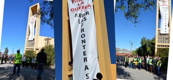 Murcia: “Parar la guerra. Abrir las fronteras”