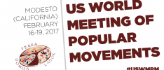 Charo Castelló, copresidenta del MMTC, participa en el I Encuentro de Movimientos Populares de EEUU #USWMPM