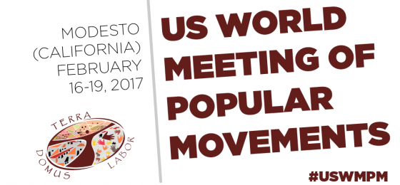 Charo Castelló, copresidenta del MMTC, participa en el I Encuentro de Movimientos Populares de EEUU #USWMPM
