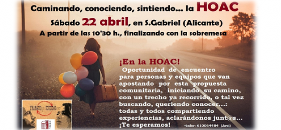 Orihuela-Alicante: Presentación de la HOAC