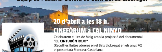 Sant Boi: Cine Fórum para conmemorar el 1 de mayo