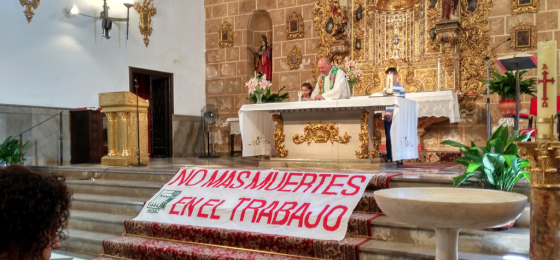 Granada: Denuncia y Eucaristía en Alfacar contra la siniestralidad laboral