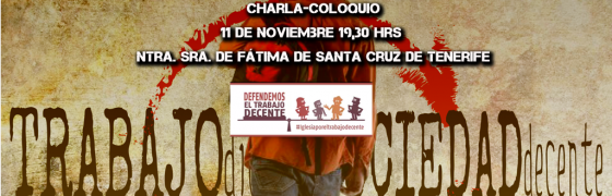 Tenerife: “Defendemos el trabajo decente”
