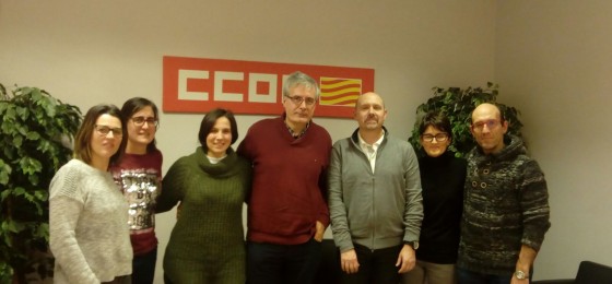 Encuentro de la HOAC de Zaragoza con CCOO de Aragón