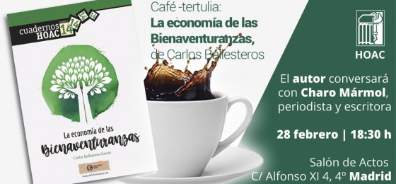 Madrid | Café-tertulia: “La economía de las Bienaventuranzas”