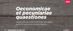 Oeconomicae et pecuniariae quaestiones. Consideraciones para un discernimiento ético sobre algunos aspectos del actual sistema económico y financiero