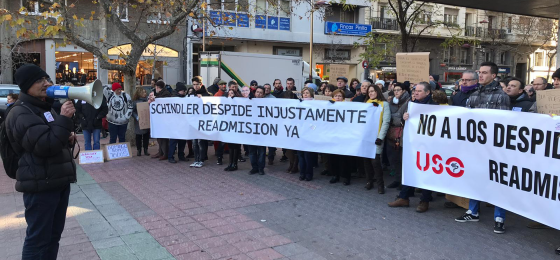 Protegido: Zaragoza | Schindler despide a un trabajador implicado en la acción sindical