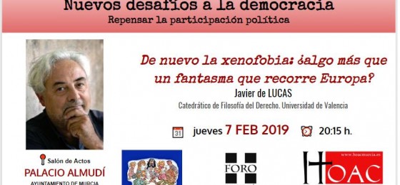 Murcia | Ciclo de conferencias: Nuevos desafíos a la democracia