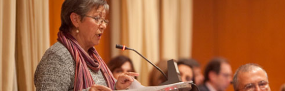 La militante de la HOAC Carmen León, premiada por su lucha por la Igualdad