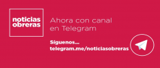 Súmate al canal de Noticias Obreras en Telegram